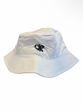 Olivia Rodrigo OR White Bucket Hat Butterfly Logo Concert Merch Sour Guts New